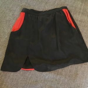 Urban Outfitters Grey Skirt w/ Coral Pockets